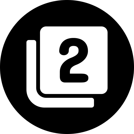 Erfolg - Verkauf von HYLA-Produkten - Symbol aus zwei schwarzen Tröpfchen, die in einer dreieckigen Formation auf einem transparenten Hintergrund angeordnet sind
